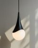 Чёрный подвесной светильник “Алто”