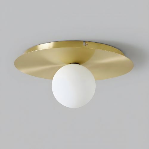 Золотистый настенно-потолочный светильник “Ноа”