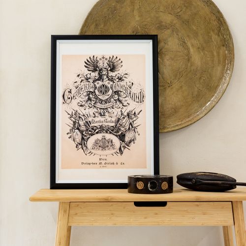 Арт-постер «Книга о монограммах»