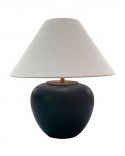 Черная настольная лампа “Ноэл”