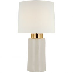 Бежевая настольная лампа “Бьют”