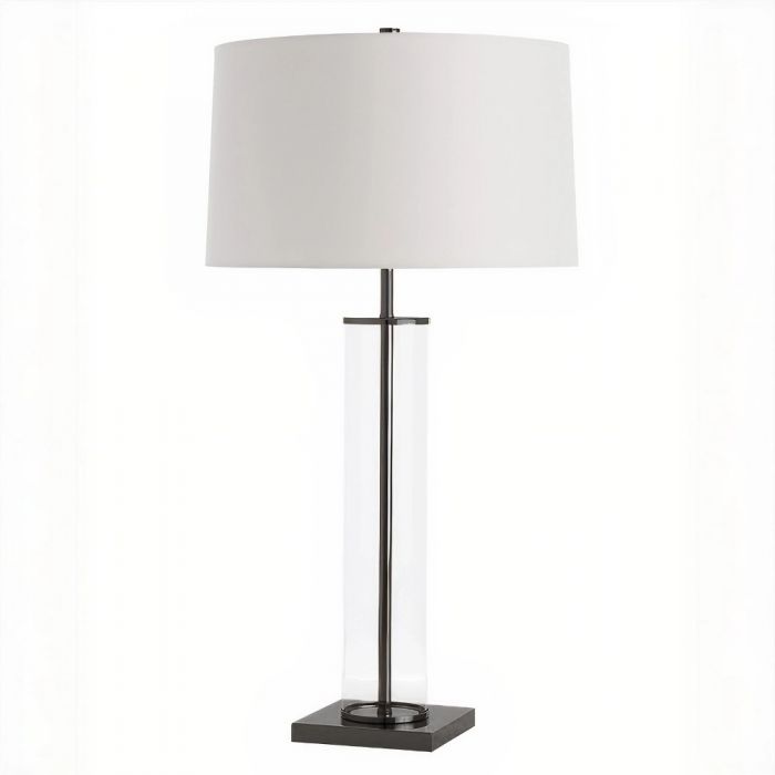 Черная настольная лампа “Томас”