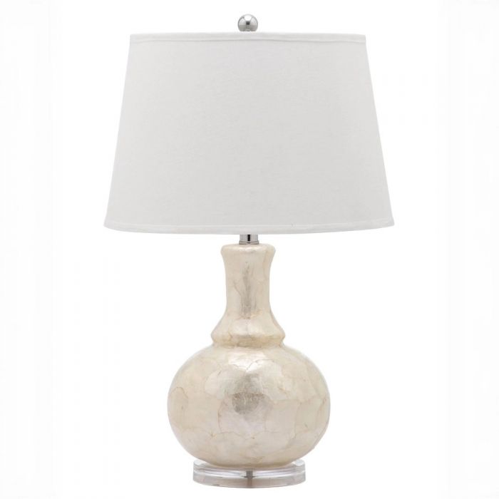 Настольная лампа с перламутром “Ная”