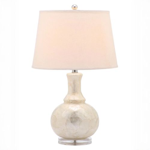 Настольная лампа с перламутром “Ная”