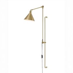 Золотистый настенный светильник “Джордан”