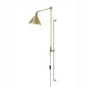 Золотистый настенный светильник “Джордан”