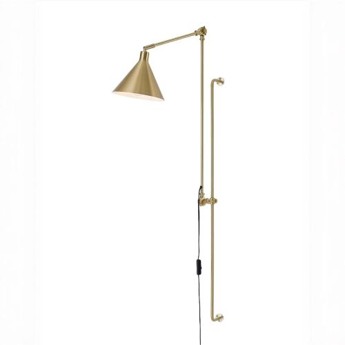 Золотистый настенный светильник “Джордан”