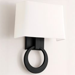 Черное бра “Эббот”