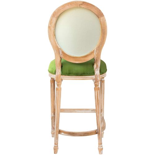 Барный стул, размер L «Цветущая аристократка», версия 3