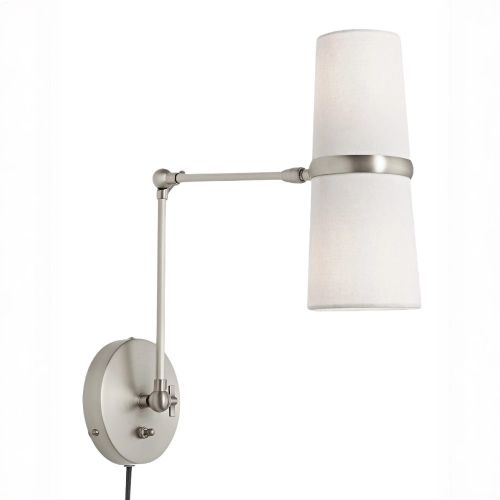 Серебряное бра “Флемиш” на шарнире с проводом