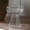 Прозрачный приставной столик “Флумс” Ø 37 см.