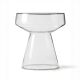 Прозрачный приставной столик “Флумс” Ø 37 см.