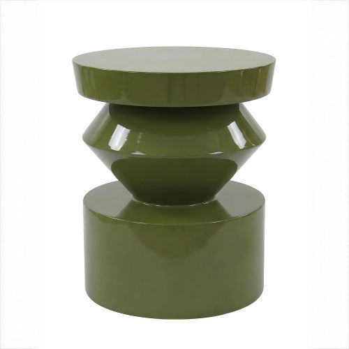 Светло-зелёный приставной столик “Сигет”