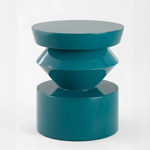 Изумрудный приставной столик “Сигет”