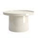 Белый приставной столик “Чирелла” – Ø 70
