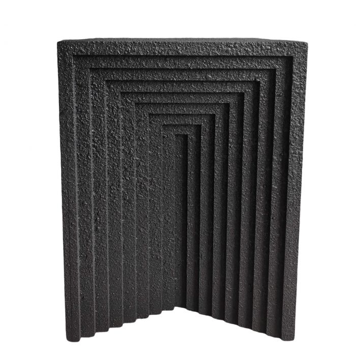 Чёрный приставной столик “Кносс”