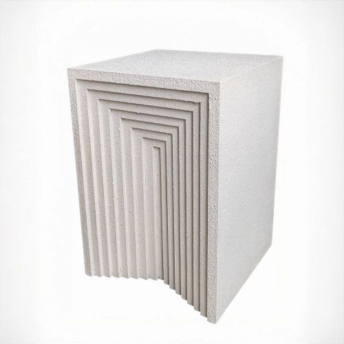 Бежевый приставной столик “Кносс”