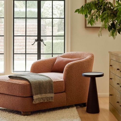 Чёрный придиванный столик “Ридж”