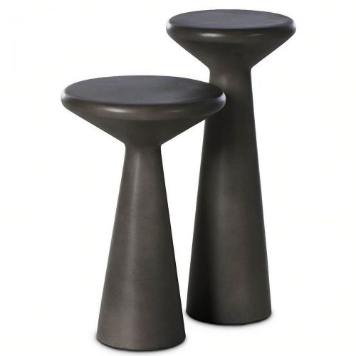 Комплект чёрных приставных столиков “Сомерсет”