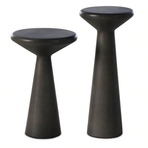 Комплект чёрных приставных столиков “Сомерсет”