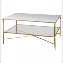 Золотой журнальный столик “Хьюго”