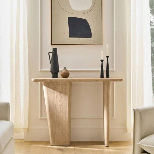 Бежевая консоль “Дрис”