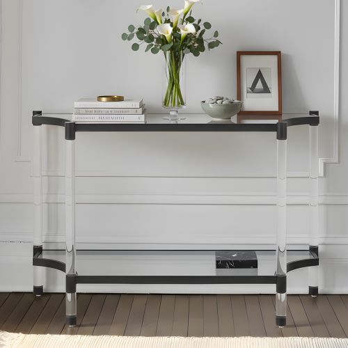 Чёрная консоль “Хастингтон”