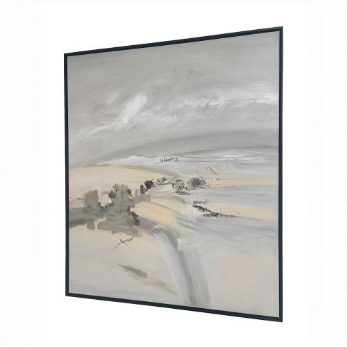 Интерьерная картина “Мидоу” в черной раме