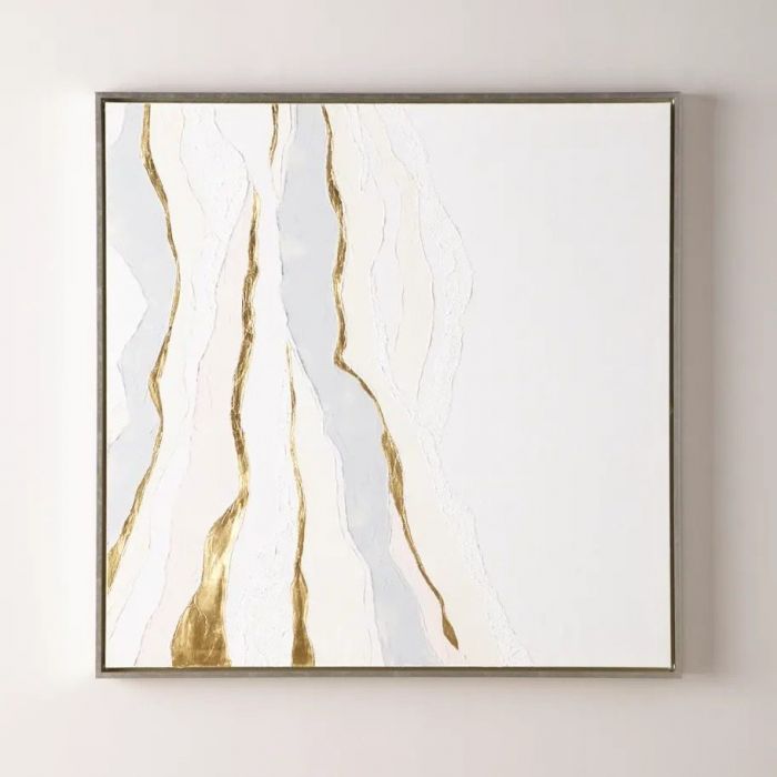 Картина “Апекс” в серебристой раме