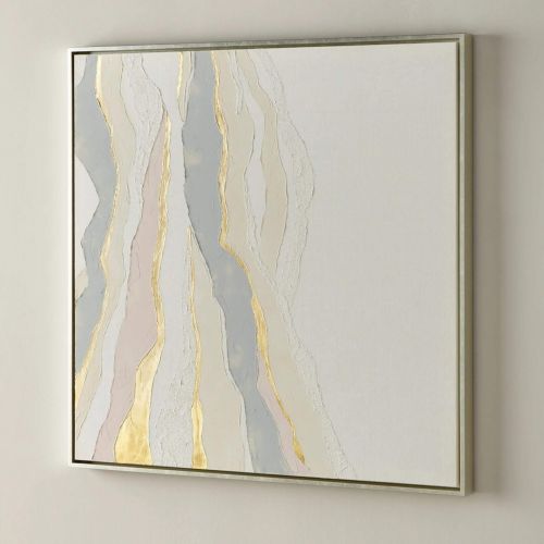 Картина “Апекс” в серебристой раме