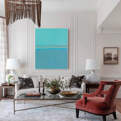 Картина “Фелисити” в белой раме