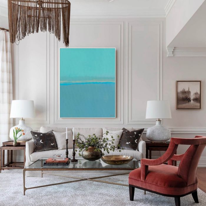 Картина “Фелисити” в белой раме