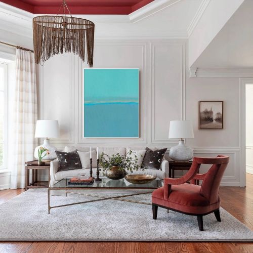 Картина “Фелисити” в белой раме