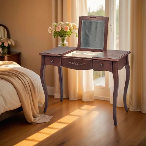 Туалетный стол с зеркалом  ST9309 FB