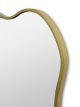 Fancy S Gold (Фэнси) Зеркало в тонкой раме Smal Ø80 см