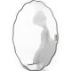 Fancy Oval Silver (Фэнси) Зеркало в тонкой раме Smal 60*80 см