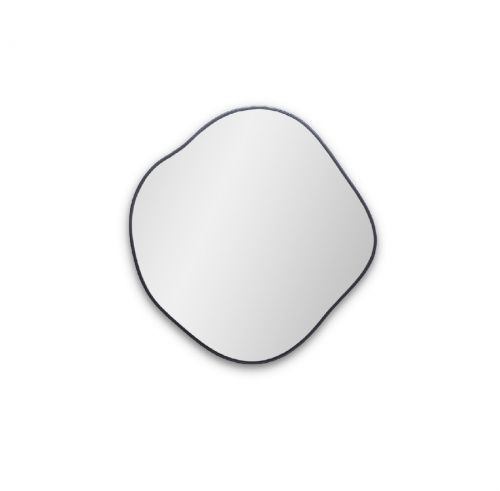 Organic S Silver (Органик) Зеркало в тонкой раме Smal Ø41 см