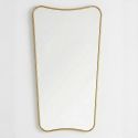 Небо (Sky) L Золото Зеркало в тонкой раме 45/65*130 см