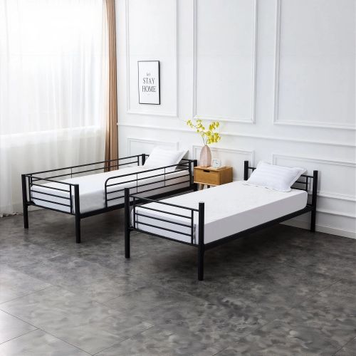 Кровать Halmar BUNKY 90 двухъярусная (черный)