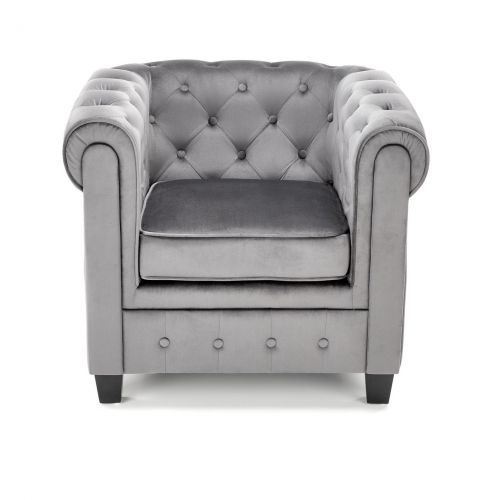 Кресло Halmar ERIKSEN (серый/черный)