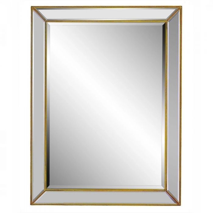 Зеркало в раме Franco Gold (Франко), 90*120 см