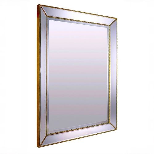 Зеркало в раме Franco Gold (Франко), 90*120 см