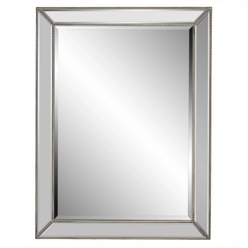 Зеркало в раме Franco Silver (Франко), 90*120 см