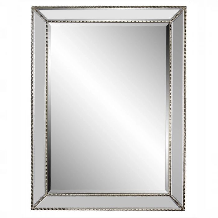 Зеркало в раме Franco Silver (Франко), 90*120 см