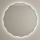 Фантазия (Fancy) S LED Серебро Зеркало с подсветкой Ø60 см