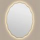 Фантазия (Fancy) Овал LED Золото Зеркало с подсветкой 60*80 см