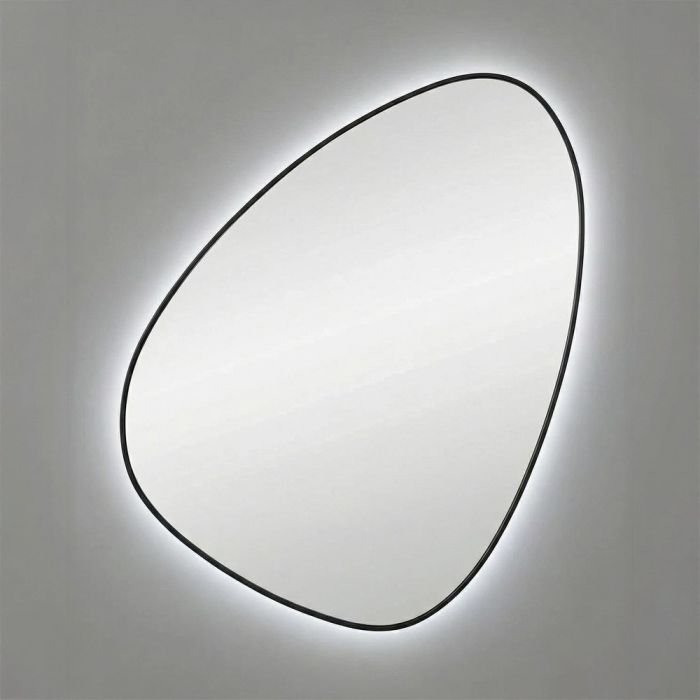 Стен (Sten) S LED Черный Зеркало с подсветкой 66*83см