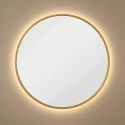 Ала (Ala) M LED Золото Зеркало с подсветкой Ø70 см