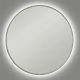 Ала (Ala) L LED Серебро Зеркало с подсветкой Ø90 см