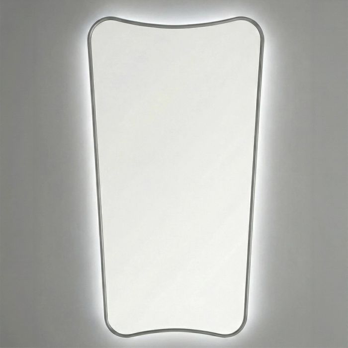 Небо (Sky) L LED Серебро Зеркало с подсветкой 45/65*130 см